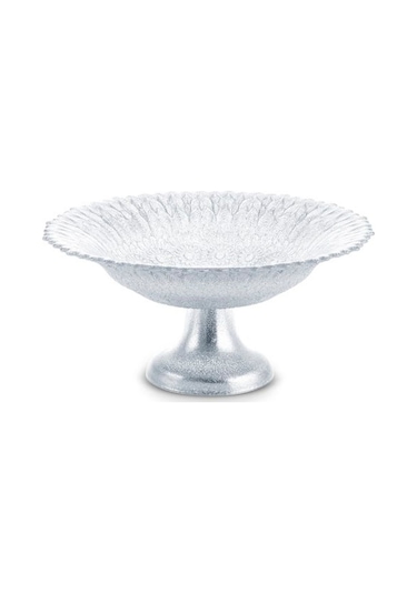 Karaca  Bryan Dekoratif Ayaklı Şekerlik Silver