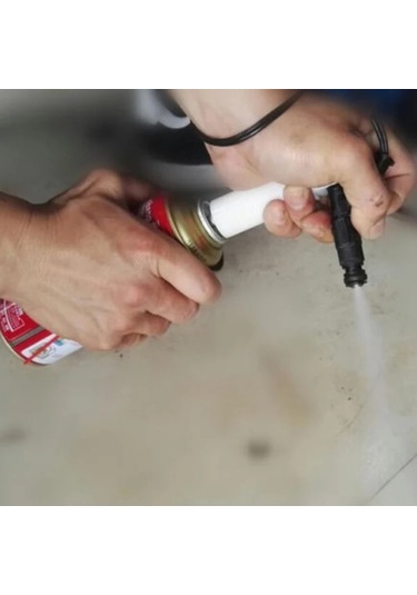 Otomatik Yakıt Enjektör Memesi Yıkama Temizleyici Adaptörü Dıy Temizleme Aracı Evrensel Araç Kiti Seti Evrensel