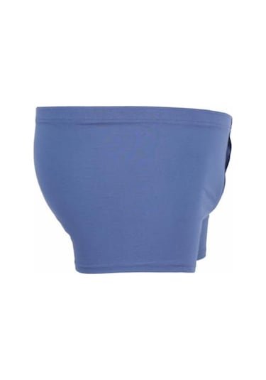 Starbattal Erkek Büyük Beden Düğmeli Uzun Paça Boxer 11907 Indıgo - 3Xl İndigo