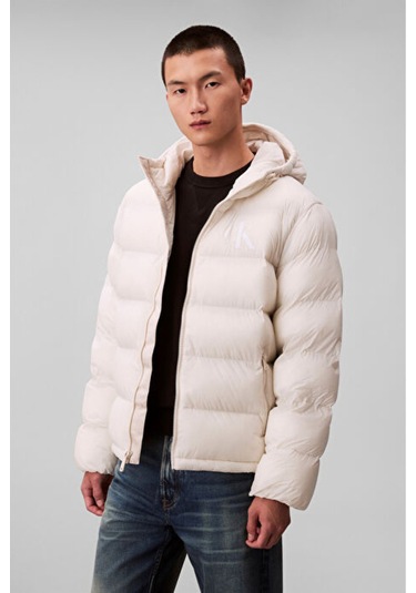 Calvin Klein Erkek Mont Lv04rd528g 67u Beyaz Beyaz