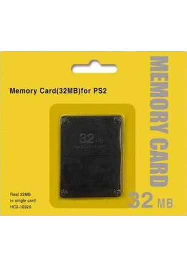 Cafele Ps2 32Mb Hafıza Kartı Memory Card Gerçek 32Mb