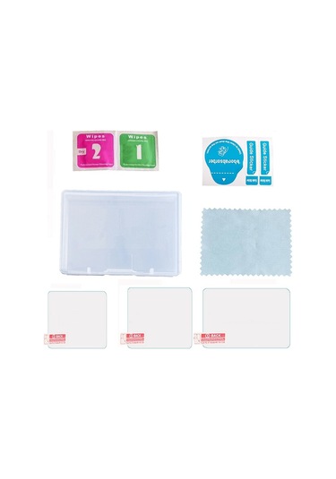 Ayex Hero 9 Temperli Cam Ekran Koruyucu Gopro Hero 9 10 11 12 13 Black Uyumlu