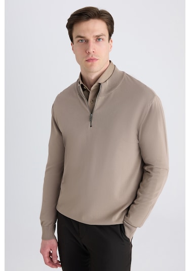 Twn Slim Fit Vizon Kazak 5ec061621232m Çok Renkli