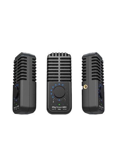 IK Multimedia iRig Stream Mic Pro Kompakt Multi-Pattern Mikrofon