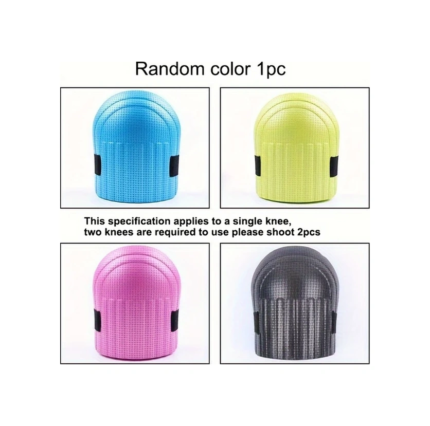 Fochsia 1 Veya 2 Adet Rahat Köpük Dizlik - Bahçe, Temizlik Ve Spor İçin - Yetişkinler İçin Rastgele Renk Rastgele Renk