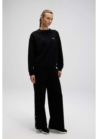 Ellesse Bayan Eşofman Altı Ef543-bk Siyah Siyah