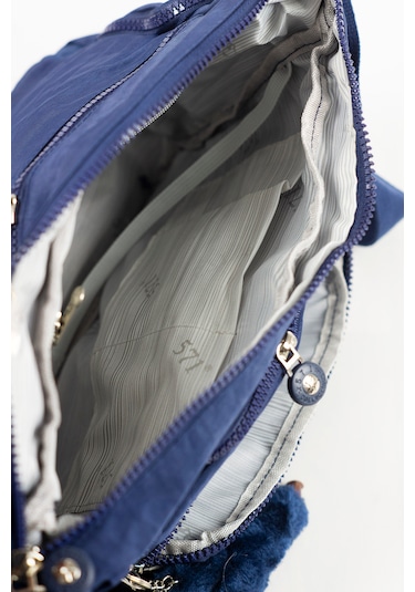 Krinkıl / Klinkır Su Geçirmez Kumaş Çok Gözlü Çapraz Kol Ve Omuz Postacı Çantası 116g Lacivert