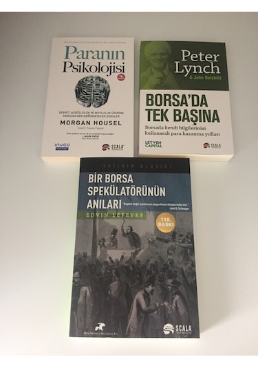 Paranın Psikolojisi + Borsa'da Tek Başına + Bir Borsa Spekülatörünün Anıları