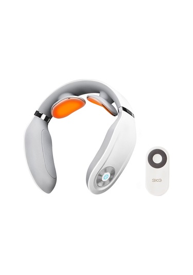 Suntek Isı Ile Skg Boyun Masaj Aleti 4 Modlu Ev Seyahati Dış Beyaz