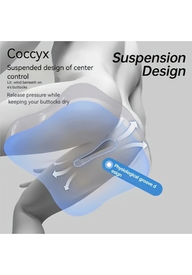 Sunshine011 Ergonomik Bel Yastığı - Anti Yorgunluk Gri Masa Başı Ve Tv Koltuk Minderi Moda Grisi