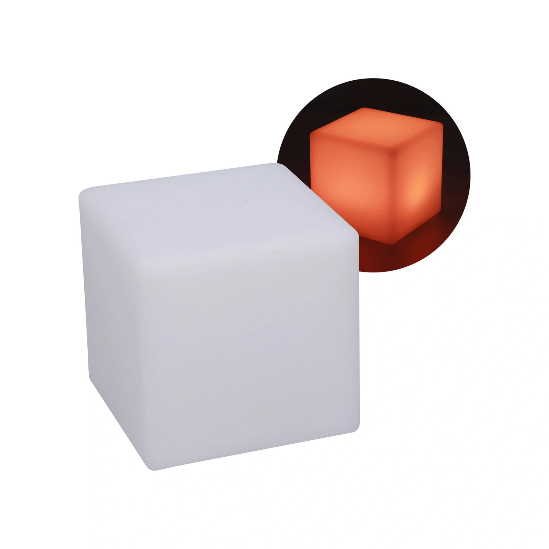 Hombey Rgbw Led Kubik Işık, 16 Renk 4 Mod, Uzaktan Kumanda, Ev/bar/masa Ambiyans Aydınlatması, 10cmx10cmx10cm Diğer