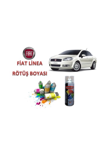 Fiat Linea Çöl Grisi 261 Kodlu Rötuş Boyası Sprey Kutu 400 Ml (520384900)
