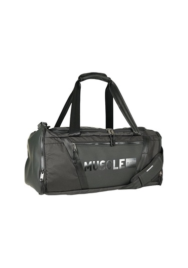 Musclecloth Glory Silindir Çanta Siyah