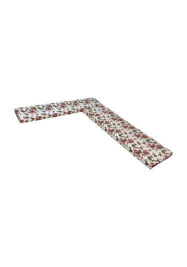 Şark Köşesi Vip Sünger Yatak Büyük Ölçü 100x190x10cm-ingiliz Gülü Çok Renkli