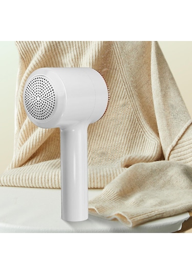 Homyl Elektrikli Kumaş Tıraş Makinesi, Polar Tüylerin Beyaz