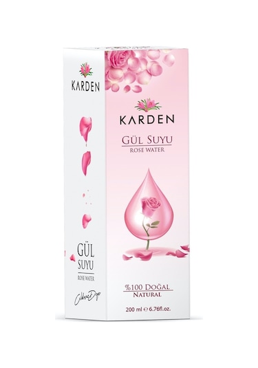 Karden Doğal Gül Suyu 200 ML