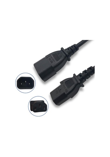 Kasa Için Power Uzatma Kablosu 1.5 Metre