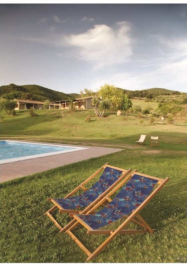 Bluehomeconcept Adawall Home Blue Superman Şezlong