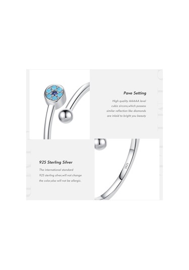 Altın Modıan Gerçek 925 Ayar Gümüş Açık Boyutu 6-9 Turkuaz Trendy Gözler Ayarlanabilir Yüzük Kadınlar Için Gril İstiflenebilir Güzel Takı Hediyeler