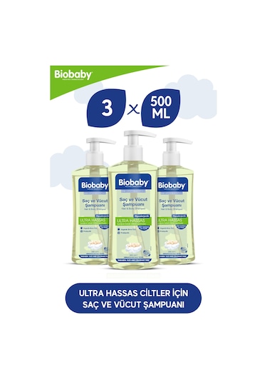 Bıobaby Şampuan 3al 2öde