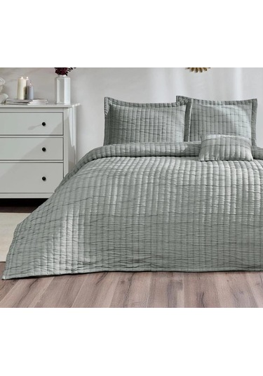 Özdilek Çift Kişilik Yatak Örtüsü Maciot Gri Gri