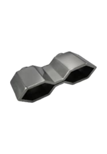 Ford Focus Uyumlu Yedek Parça Ct Krom Egzoz Ucu Çift Çıkış 200-01