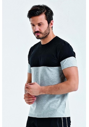 Uhlsport Erkek Tişört Pamuk Strıke M 3221115-Gri
