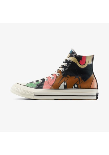 Converse X Tom & Jerry Chuck 70 Unisex Renkli Sneaker A15110c Siyah