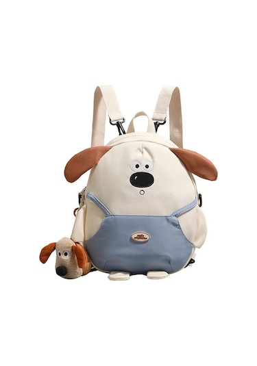 2025 Yeni Anaokullu Çocuk Sırt Çantası - Beyaz Beyaz