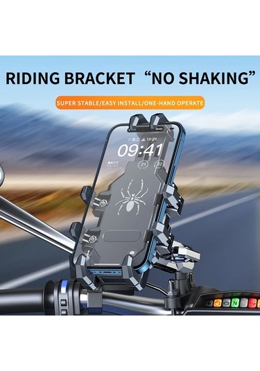 Xuweiwei Phfh Titresim Sonumleyici Motosiklet Bisiklet Scooter Telefon Tutucu 11 94 18 03cm Telefonlar Icin 2 03 3 43cm Gidon