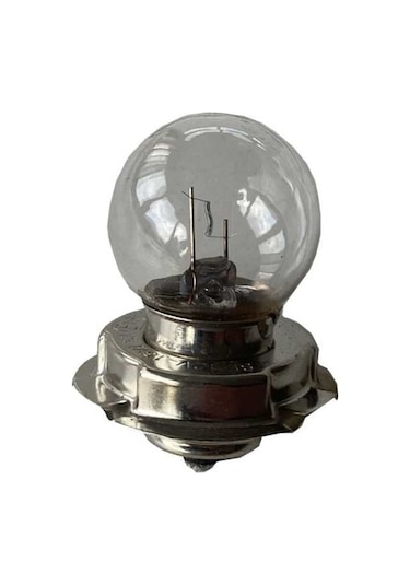 Ampul Far 12 V - 15 W Şapkalı Mopet