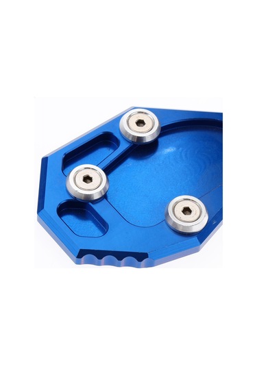 Homyl Yamaha Mt-07 Için Motosiklet Kickstand Yan Stand Mavi Mavi