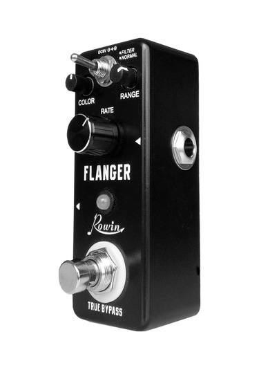 Yaozixa Rowin Ln-312 Analog Flanger Gitar Efekt Pedalı - 3 Knob Renk, Aralık, Hız Ve 2 Mod Filtre, Normal İle Doğru Bypass Ve Alüminyum Kasa