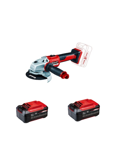 Einhell Axxio 18 V 5,2 Ah Çift Akülü Taşlama Makinesi + Şarj Cihazı