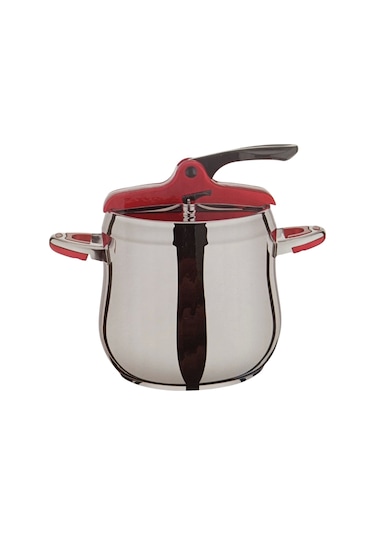 Gümüşer Güveç Klasik Düdüklü Tencere 9 Lt- Paslanmaz Çelik 304 Kalite Çok Renkli