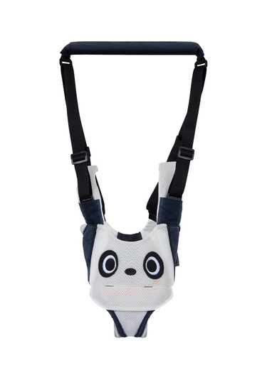 Dört Mevsim Nefes Alabilen Portbebe Tipi Bebek Yürümeye Başlayan Çocuk, Koruyucu Dosya İle Nefes Alabilen Koyu Mavi Ve Beyaz Panda