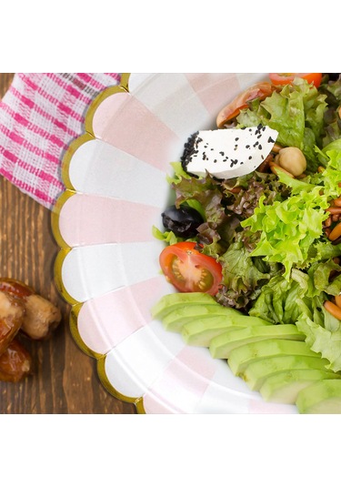 Skycity 33cm Pembe Kağıt Havlu 20 Adet - Gıda Grubu, Biyobozunur, Partiler Ve Piknikler İçin Uygun Diğer