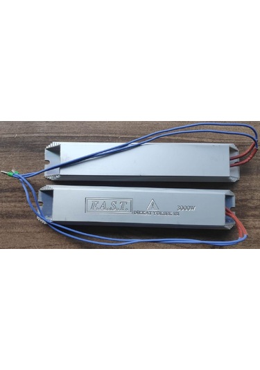 Fast Res-alü-60r/3000w ,345x65x35mm 2-adet Alüminyum Fren Direnç