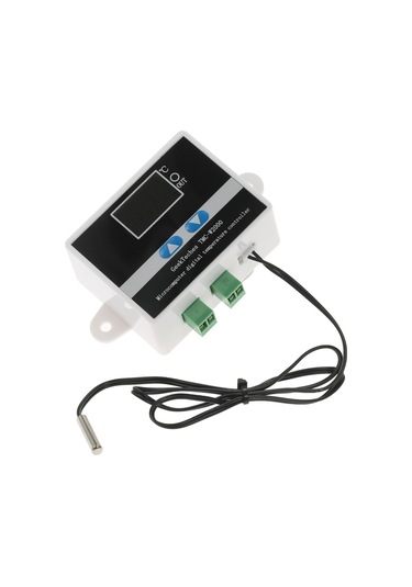 Samdoo Akvaryum Ve Sera İçin Yüksek Hassasiyetli Dijital Sıcaklık Kontrol Cihazı, Su Geçirmez Prob, Dc12v 120w