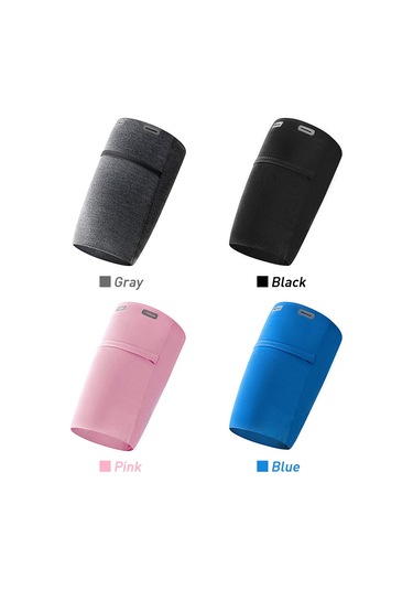 Reedark S Boyutu Gri Spor Kolluk Çantası - Koşu Ve Egzersizlerde Telefon, Anahtar, Para Taşıma - Serbest Eller İle Spor Yapın