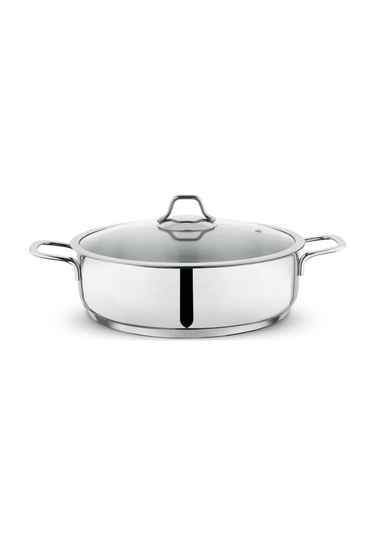 Schafer Held Çelik Kısa Tencere 28 CM