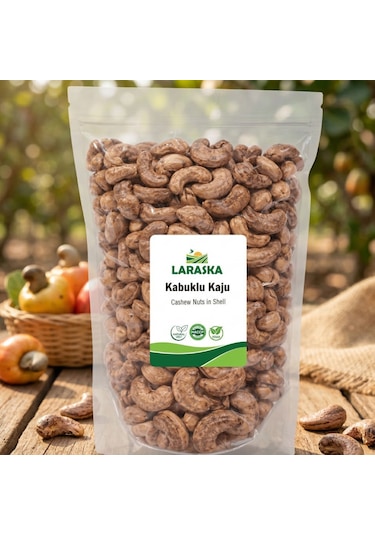 Kabuklu Zarlı Kaju 400g Taze Jumbo Cashew Nuts İn Shell 400 G
