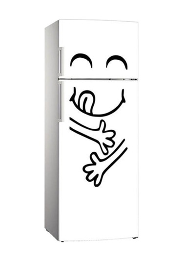 Buzdolabı Mutlu Emoji Sticker