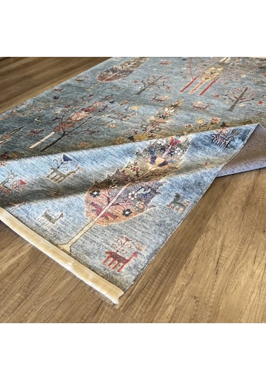 Eko Halı Antique Atk 09 Aqua Yıkanabilir Makina Halısı