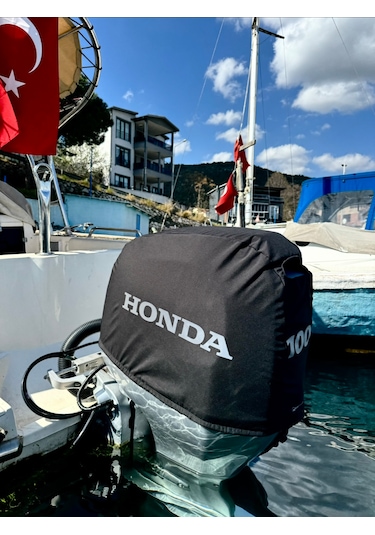 Tekne Motor Kılıfı Dıştan Takma Honda 100 Hp