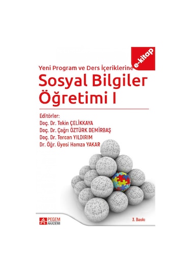 Yeni Program Ve Ders İçeriklerine Göre Sosyal Bilgiler Öğretimi I E-kitap