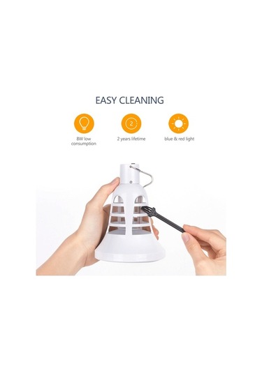 Bloomnest Uv Sivrisinek Öldürücü Led Bitki Işığı - 8w Usb Şarjlı İç Mekan Bitkileri Yetiştirme Çadırı Ampulü