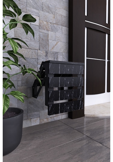 Moka Park Avm Akasya Duvara Monte Katlanabilir Tabure Siyah