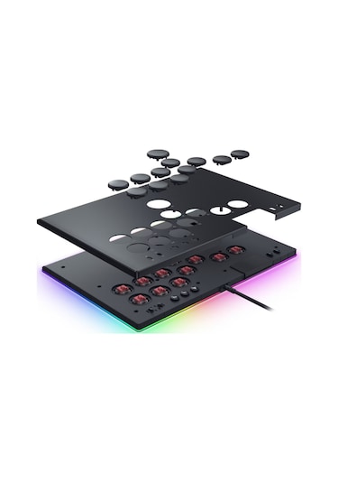 Kitsune - Ps5 Ve Pc İçin Optik Tüm Düğmeli Arcade Kontrol Cihazı