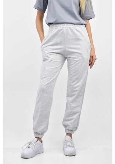 Cep Detaylı Jogger Eşofman Altı - Gri Gri